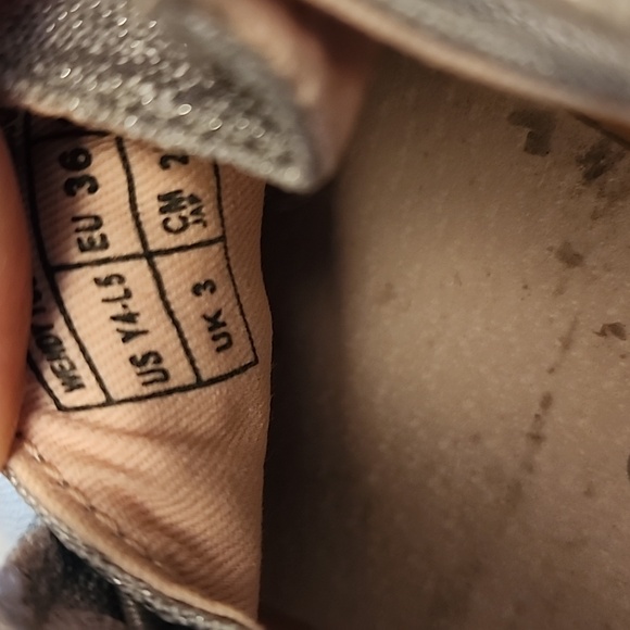 HEY DUDE SILVER SPARKLE YOUTH 4 - Picture 3 of 5